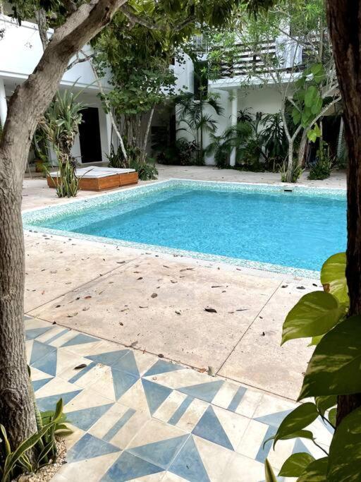 Appartamento Departamento dentro de Aldea Zamá Tulum Esterno foto